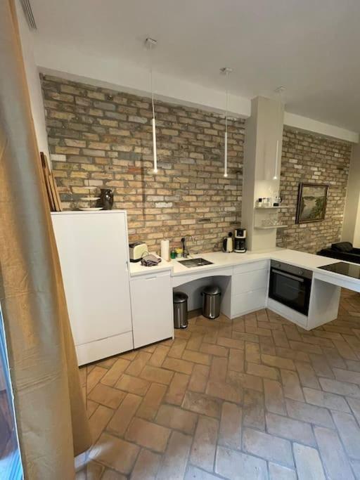 Kleine Backsteinloft Lägenhet Templin Exteriör bild