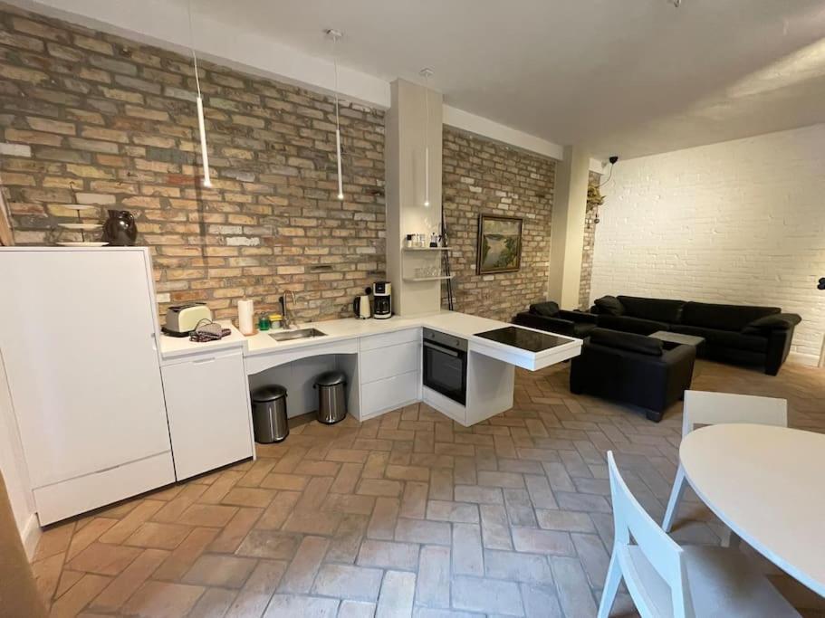Kleine Backsteinloft Lägenhet Templin Exteriör bild