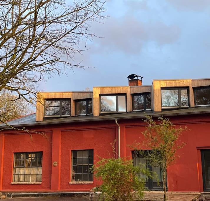 Kleine Backsteinloft Lägenhet Templin Exteriör bild